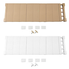 Étagère extensible pour armoires 35x72,5 cm étagère télescopique pour meubles