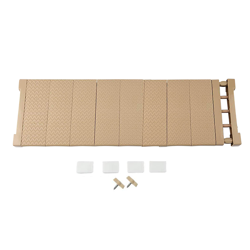 Étagère extensible pour armoires 35x72,5 cm étagère télescopique pour meubles
