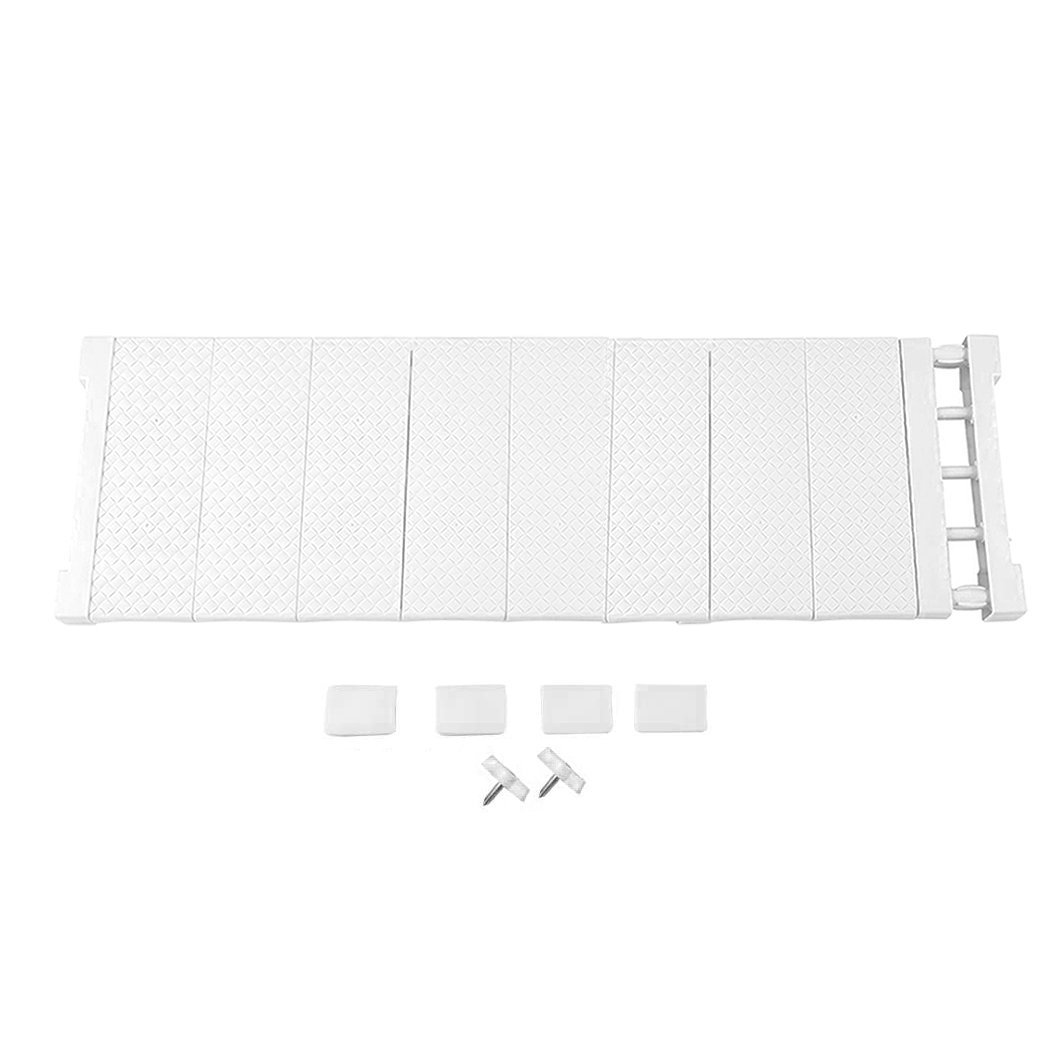 Étagère extensible pour armoires 35x72,5 cm étagère télescopique pour meubles