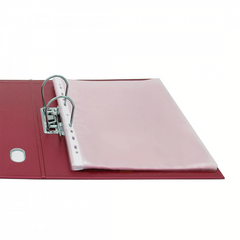 Paquet de 100 enveloppes transparentes perforées brillantes universelles 22x30cm
