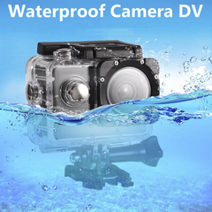 Action cam Full HD 1080P caméra de sport sous-marine jusqu'à 30 mt avec Kit