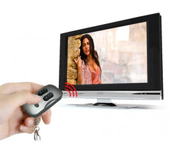 Porte clé 2 en 1 fonction de télécommande pour la télévision - Argent 1092 