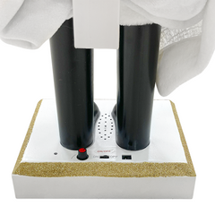 Casse-Noisette Soldat 392083 couleur noire 120Hcm avec Lumières Sons Mouvement