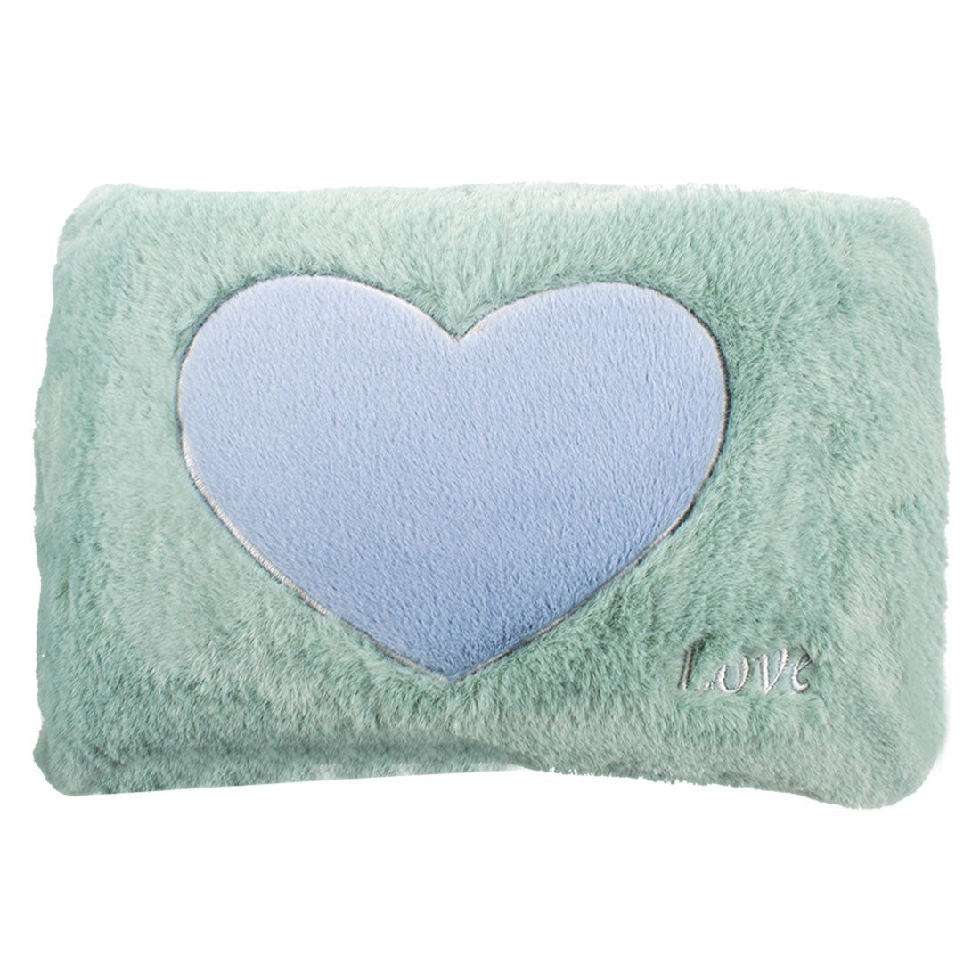 Bouillotte électrique avec poche peluche coeur 439005 rechargeable