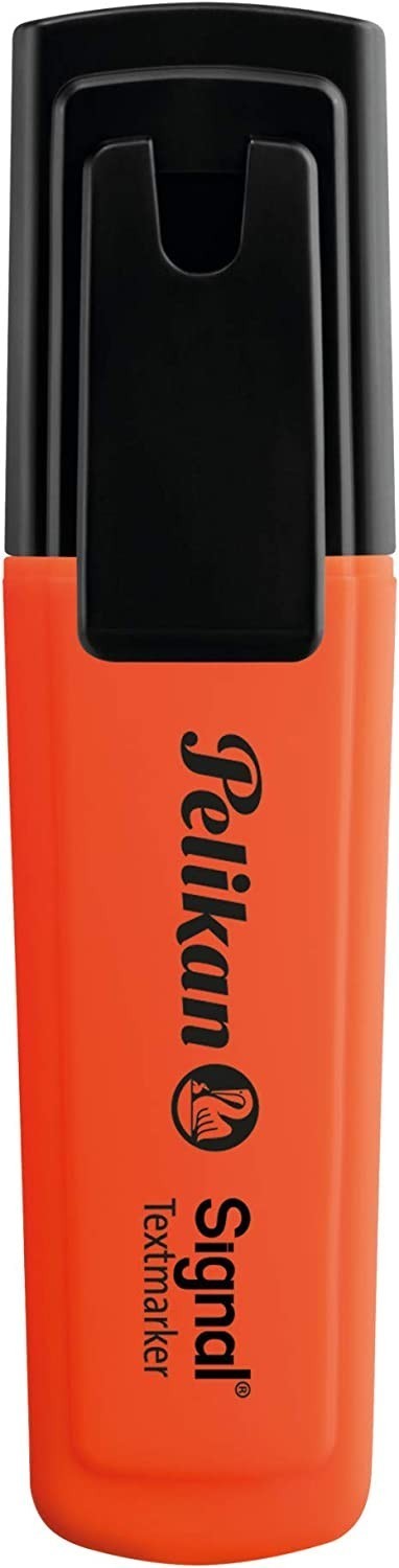 Surligneurs Pelikan 490 Lot de 10 surligneurs avec capuchon clip