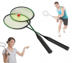 Pack de 2 raquettes de badminton avec sac de transport 
