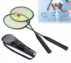 Pack de 2 raquettes de badminton avec sac de transport 
