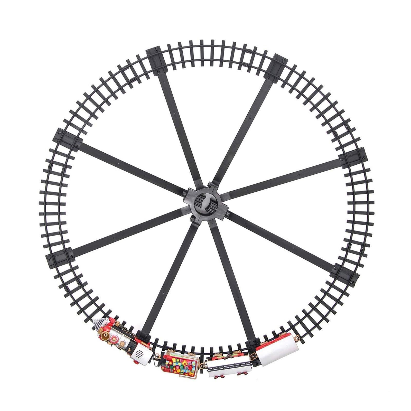 Train de Noël pour le centre arbre de Noël 258051 Diamètre 89 cm 33 pièces