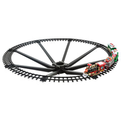 Train de Noël pour le centre arbre de Noël 258051 Diamètre 89 cm 33 pièces