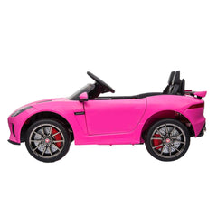 LT894 Voiture électrique Jaguar pour enfants siège en cuir F-Type 12V MP3