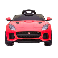 LT894 Voiture électrique Jaguar pour enfants siège en cuir F-Type 12V MP3