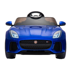 LT894 Voiture électrique Jaguar pour enfants siège en cuir F-Type 12V MP3