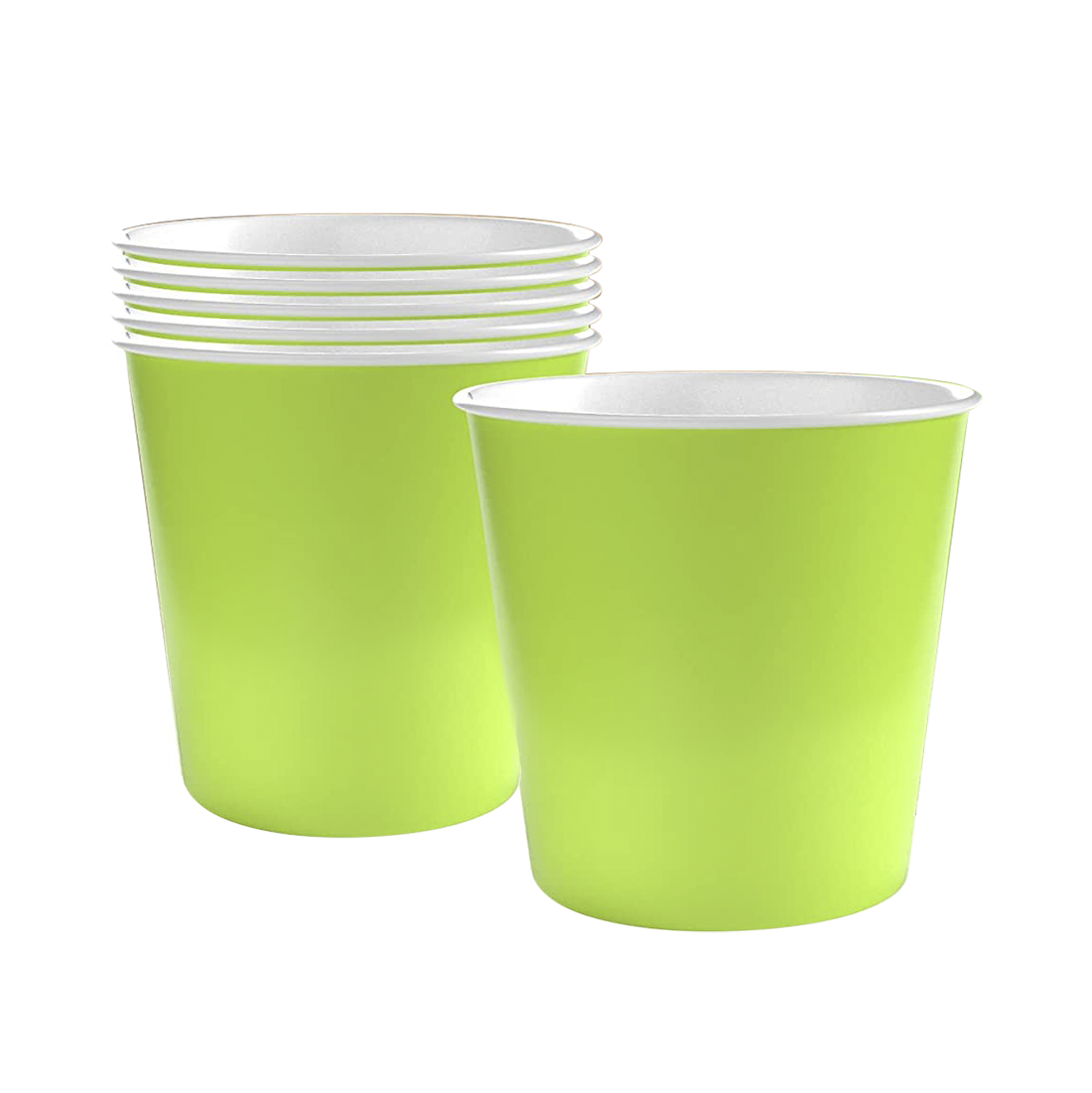 Pack de 1000 gobelets à café jetables biodégradables colorés 75ml