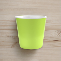 Pack de 1000 gobelets à café jetables biodégradables colorés 75ml