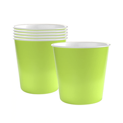Pack de 500 gobelets à café jetables biodégradables colorés 75ml