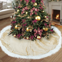Sapin de Noël 301215 Tapis de sol pour sapin 110 cm Mini lumières LED