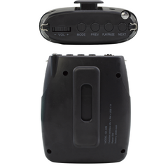 SK-105 Amplificateur vocal portable Radio FM Haut-parleurs microphone sans fil