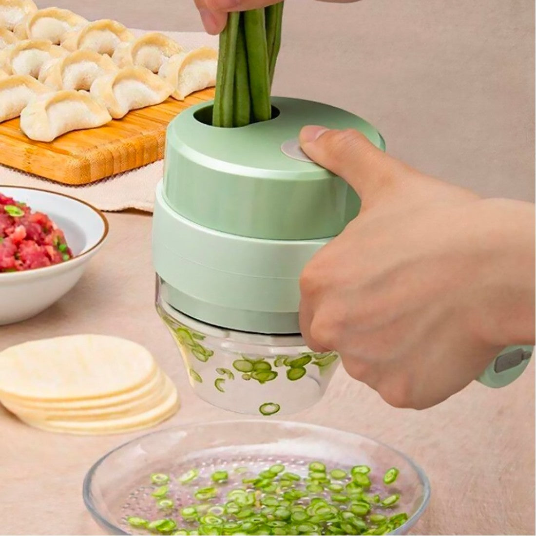 Coupe-légumes sans fil rechargeable portable pour la cuisine