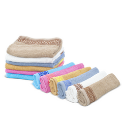 Set 12 serviettes de bain 6 visage 6 invités extra absorbant diverses couleurs