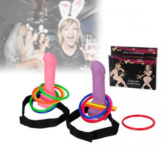 Jeu Adulte - lancer d'anneaux sur la cible - pénis - 17 cm - 748974