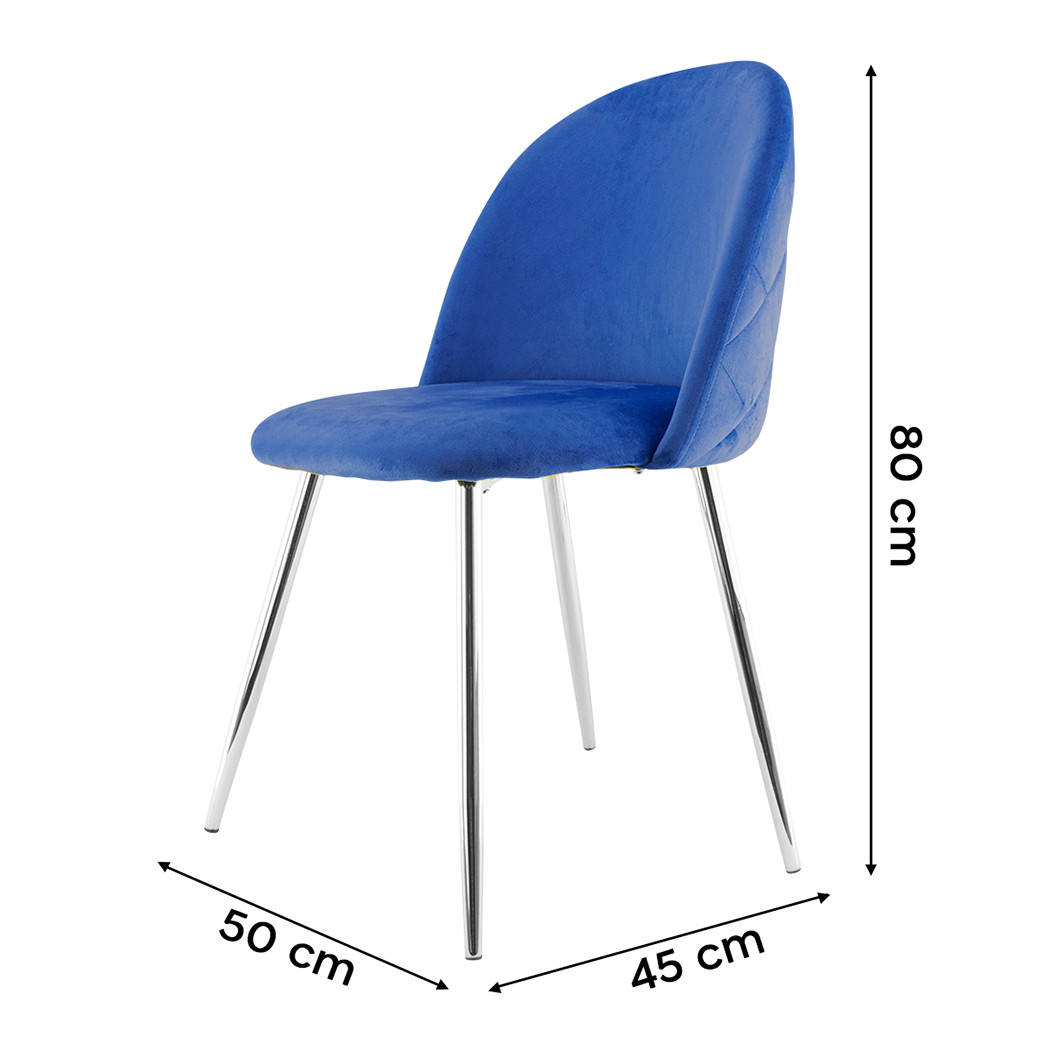 Fauteuil lounge SHELBY 50x45x80H cm fauteuil vintage velours et pieds argent