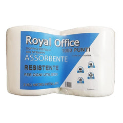 Pack 6 Maxi Bobines Papier Industriel 800 Feuilles 1.5Kg Rouleau 2 Couches