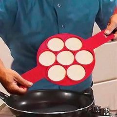 Moule en silicone à crêpes pliable antiadhésif sans BPA pour poêle et four