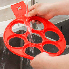 Moule en silicone à crêpes pliable antiadhésif sans BPA pour poêle et four