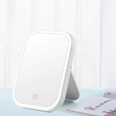 Miroir maquillage cosmétique maquillage lumièr LED blanche rechargeable portable