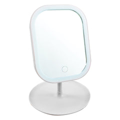 Miroir cosmétique éclairé éclairé par LED de maquillage de table rechargeable