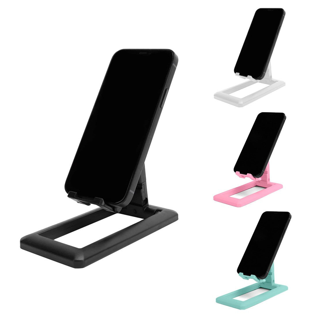 Support de bureau pliable Support universel portable pour téléphone et tablette