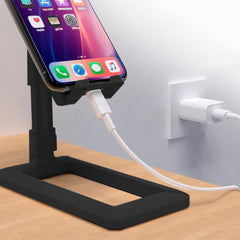 Support de bureau pliable Support universel portable pour téléphone et tablette