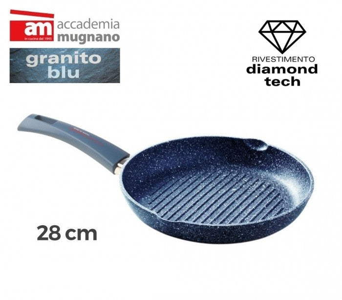 Poêle / Sauteuse diam 28cm effet pierre antiadherente - REVÊTEMENT DIAMOND TECH