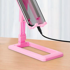 Support de bureau pliable Support universel portable pour téléphone et tablette