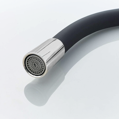 Robinet mitigeur flexible pivotant pour évier de cuisine