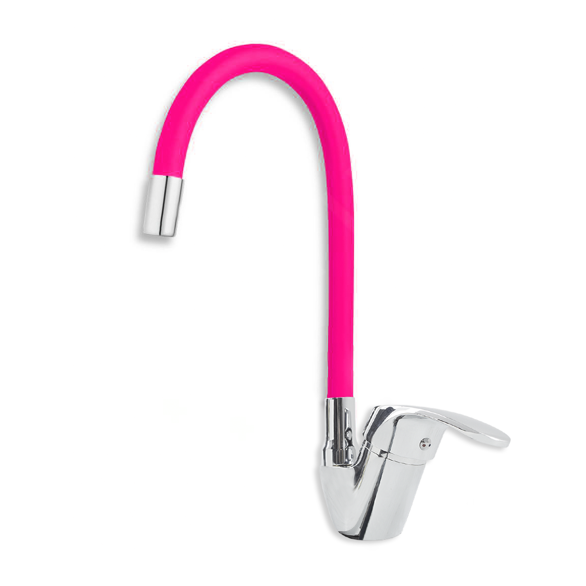 Robinet mitigeur flexible pivotant pour évier de cuisine