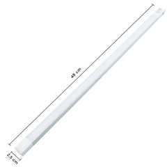 Strip 38 LED lumière froide armoire 48 cm avec détecteurmouvement rechargeable