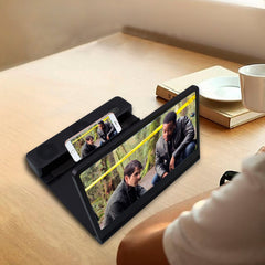 Loupe 3D amplificateur audio et vidéo pour smartphone avec support
