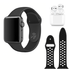 Smartwatch W26 PRO MAX Série 8 avec écouteurs et double sangle de sport Fitness