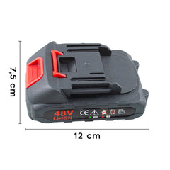 Batterie au lithium rechargeable 48V pour mini tronçonneuse et outils sans fil