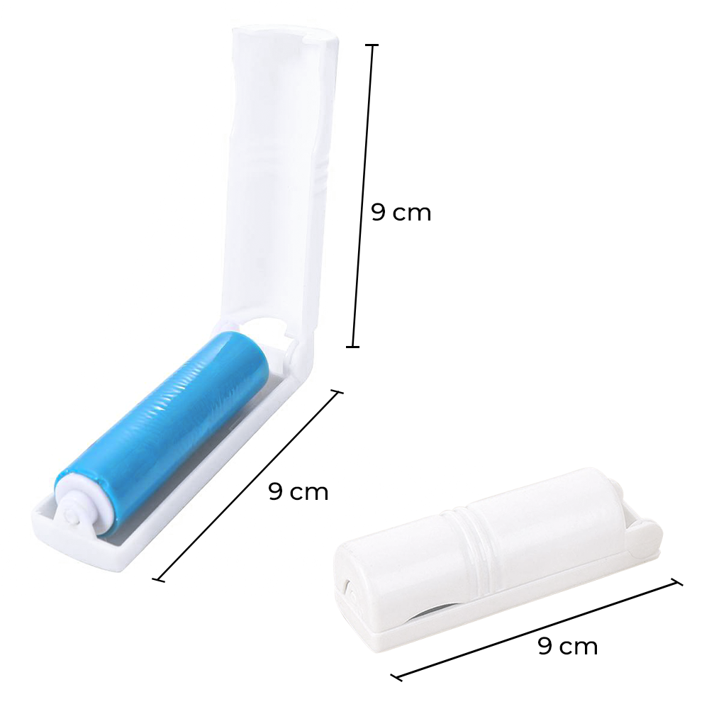 Dissolvant de peluches adhésif viscose réutilisable