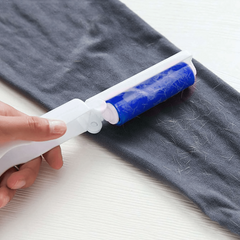 Dissolvant de peluches adhésif viscose réutilisable