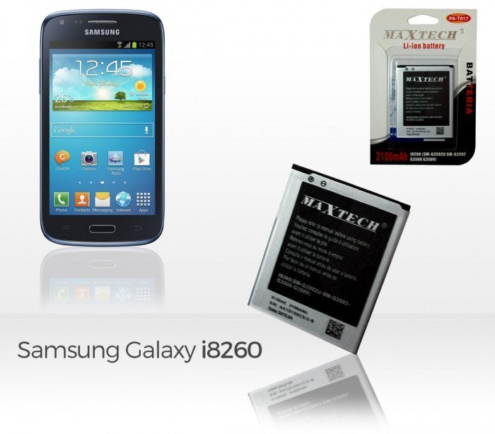 Batterie compatible Samsung Galaxy trend 3 i8260 - MaxTech - Li-ion 2100mAh T017