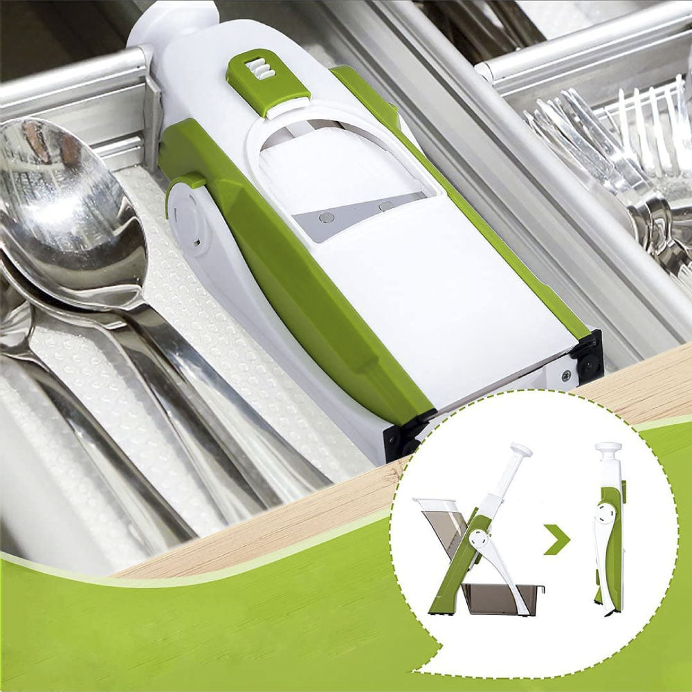 Mandoline cuisine Trancheuse pommes terre lame en acier multifonctions manuelles