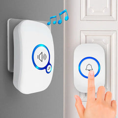 Sonnette Wi-Fi extérieure étanche sans fil 32 sons 4 niveaux de volume
