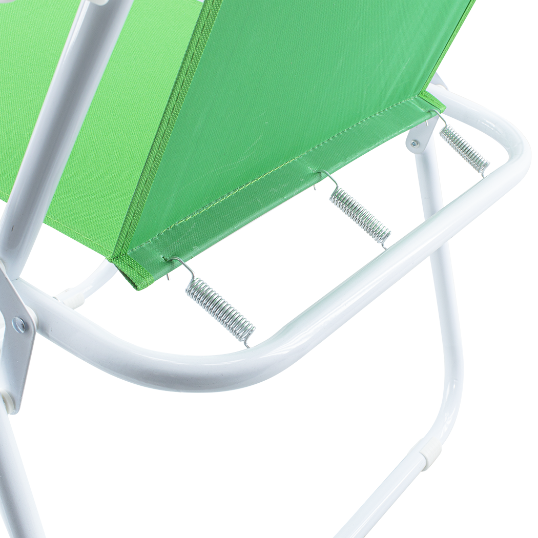 Chaise de jardin pliante en acier Sea Beach Relax pour le camping