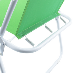 Chaise de jardin pliante en acier Sea Beach Relax pour le camping