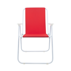 Chaise de jardin pliante en acier Sea Beach Relax pour le camping