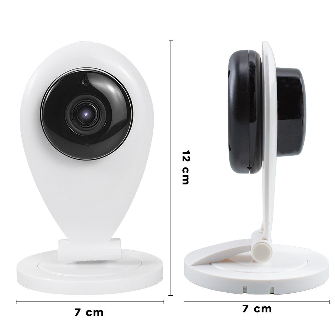 Caméra IP HD Wi-Fi P2P Vidéosurveillance Smartphone Télécommande