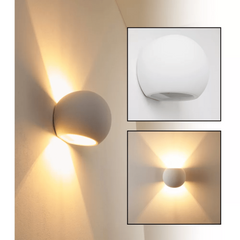 Applique en plâtre GS-5017 G9 Montage mural Double émission lumineuse